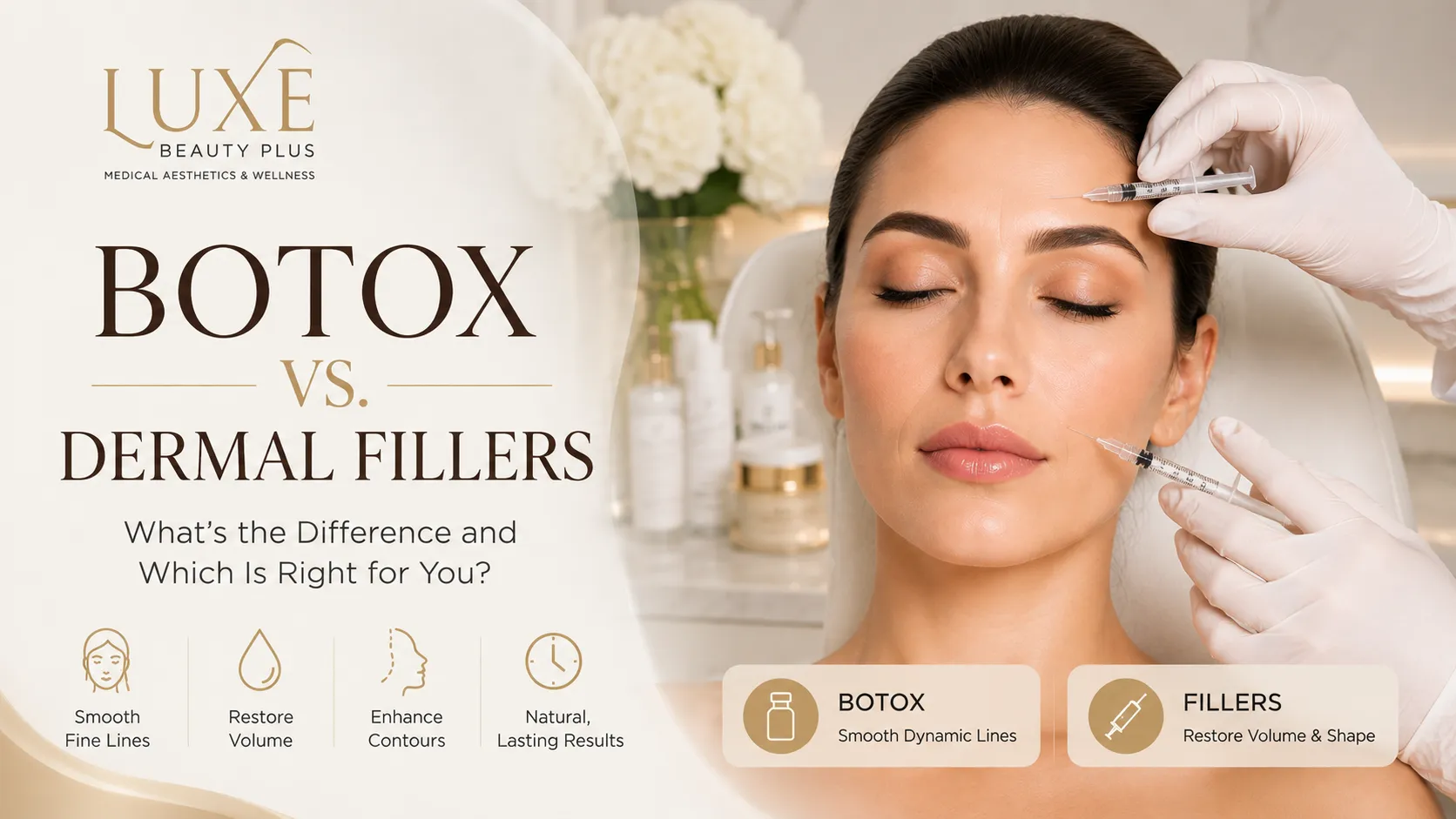Botox vs. Dermal Fillers: What’s the Difference and Which Is Right for You?